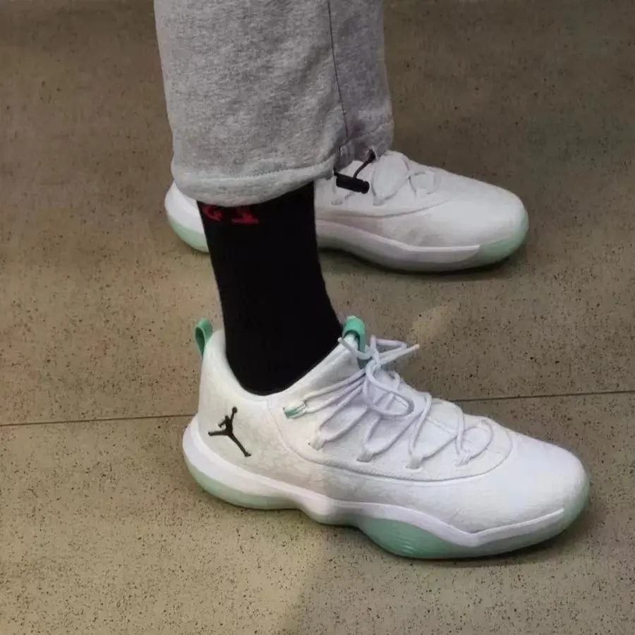 Giày Nike Air Jordan Super Fly Low 'White Green' AJ2664-117 — ảnh 2