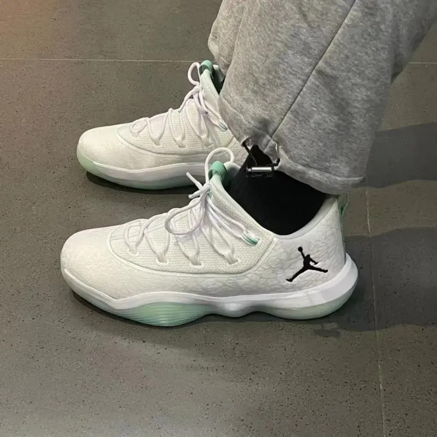 Giày Nike Air Jordan Super Fly Low 'White Green' AJ2664-117 — ảnh 3