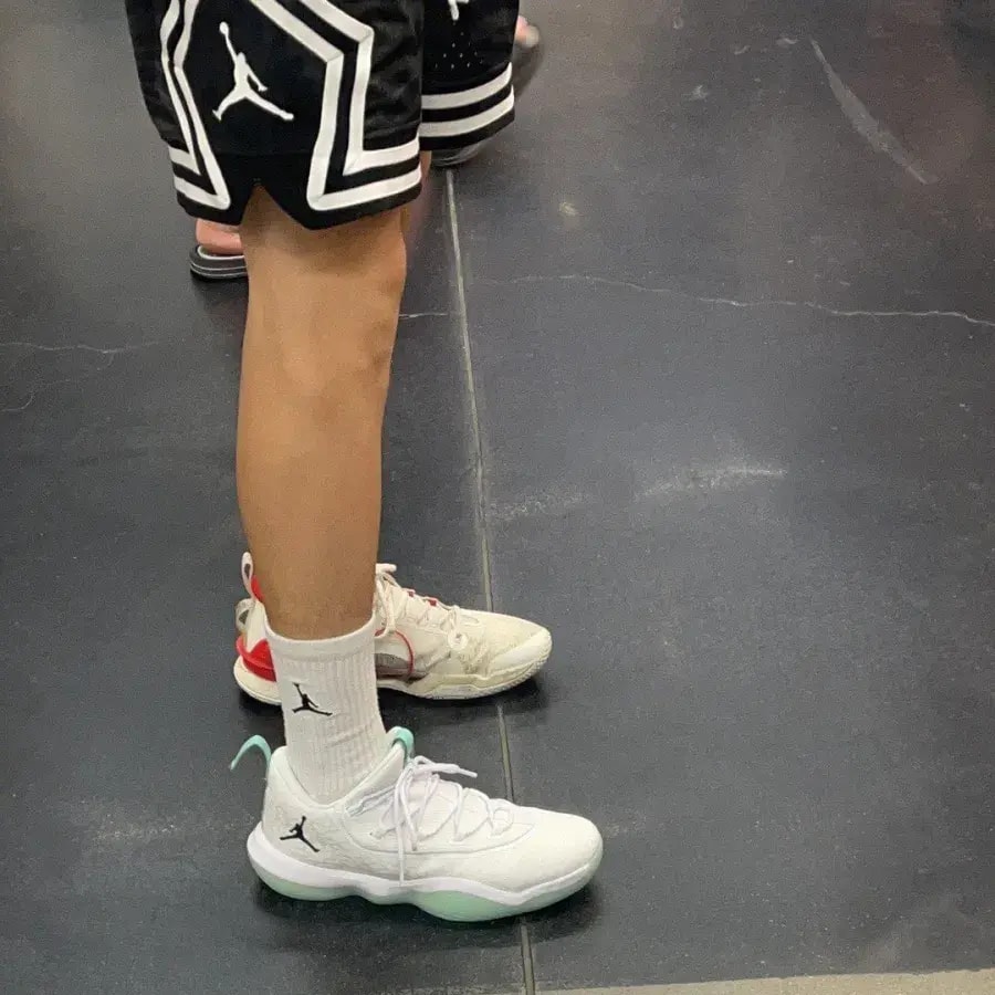 Giày Nike Air Jordan Super Fly Low 'White Green' AJ2664-117 — ảnh 4