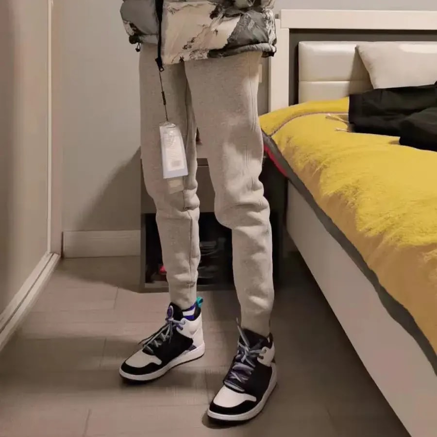 Giày Nike Air Jordan Fadeaway 'Black White' AO1329-035 — ảnh 3