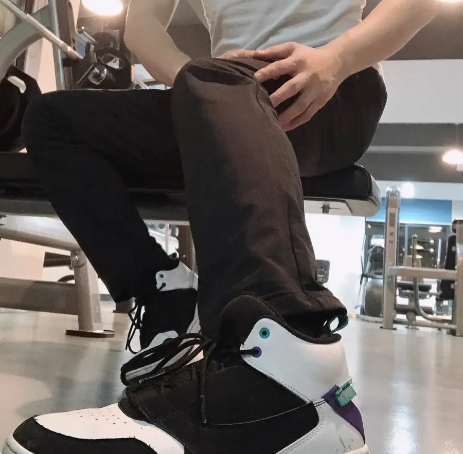 Giày Nike Air Jordan Fadeaway 'Black White' AO1329-035 — ảnh 4