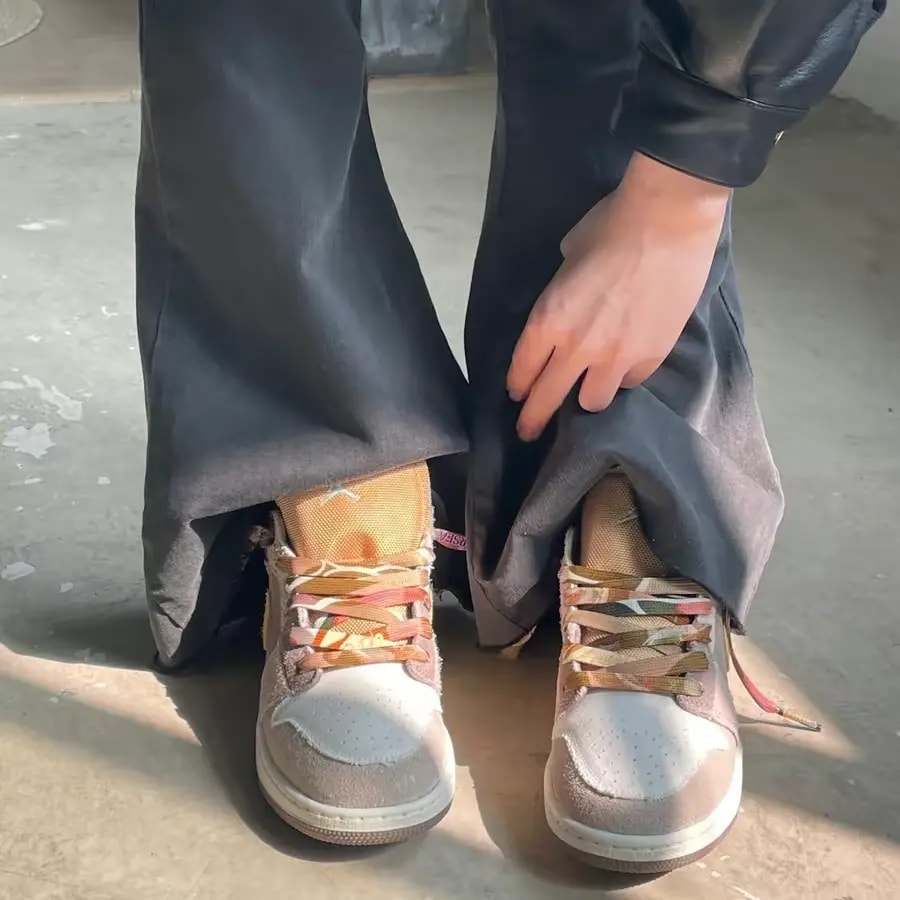 Giày Nike Air Jordan 1 Low Craft 'Taupe Haze' DZ4465-200 — ảnh 4