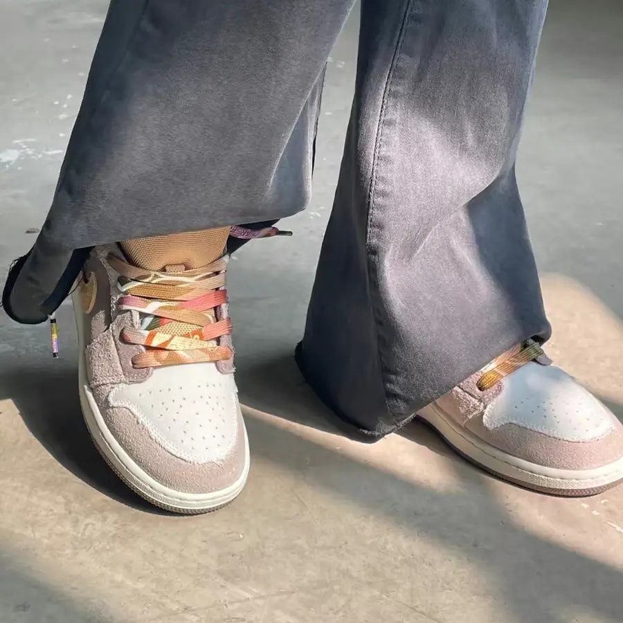 Giày Nike Air Jordan 1 Low Craft 'Taupe Haze' DZ4465-200 — ảnh 5