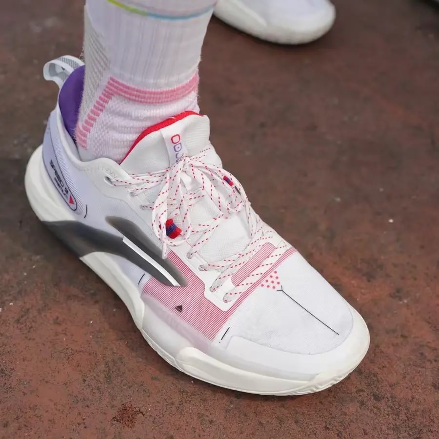 Giày Lining Speed 9 Premium 'White' ABAS071-2 — ảnh 4