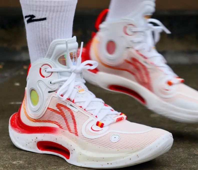 Giày Lining Sonic 11 Ultra 'White' ABAT019-8 — ảnh 4