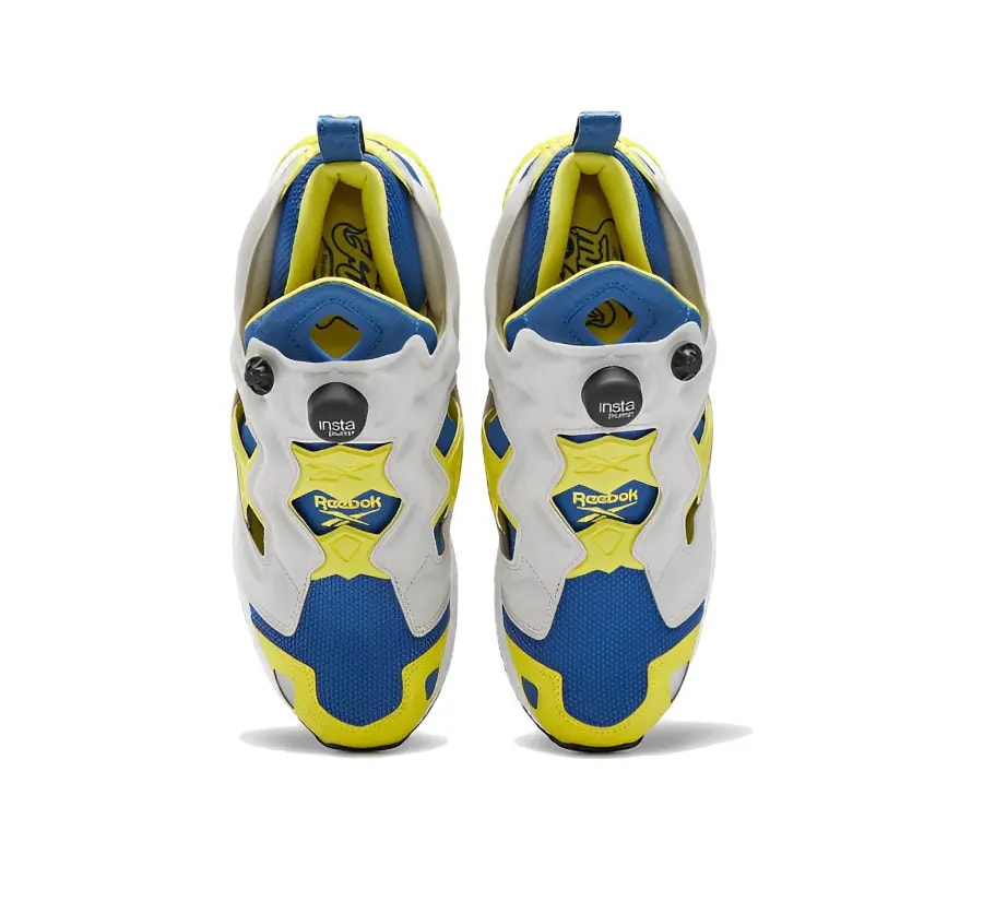 Giày Reebok Instapump Fury 95 'Blue Bright Yellow' GZ9432 — ảnh 3