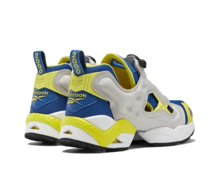 Giày Reebok Instapump Fury 95 'Blue Bright Yellow' GZ9432 — ảnh 4