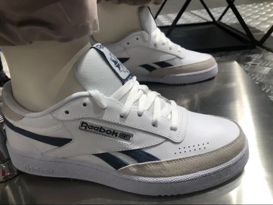Giày Reebok Club C Revenge 'White Brave Blue' FX1639 — ảnh 3