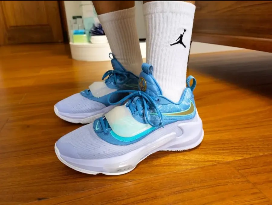Giày Nike Zoom Freak 3 EP 'Freezing Time' DA0695-401 — ảnh 2
