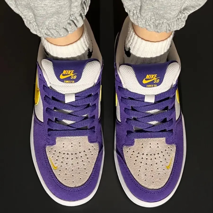 Giày Nike Air Force 58 SB 'Court Purple' DV5477-500 — ảnh 3
