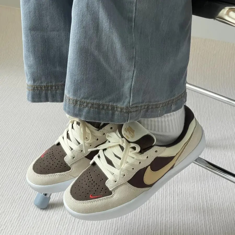 Giày Nike Air Force 58 SB 'Sesame Baroque Brown' FV8104-221 — ảnh 4