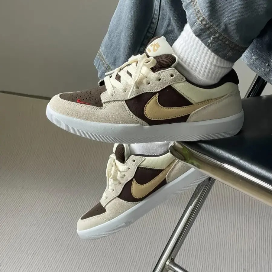 Giày Nike Air Force 58 SB 'Sesame Baroque Brown' FV8104-221 — ảnh 5