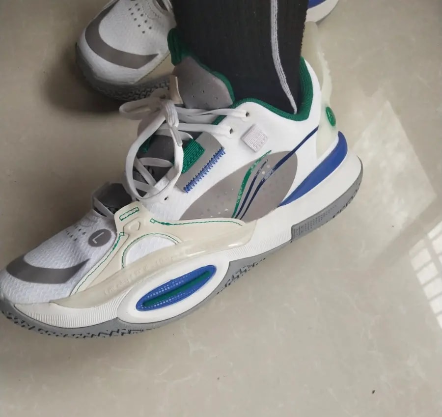 Giày Lining Wade All City 10 V1 'White Grey' YKBS060-9 — ảnh 4