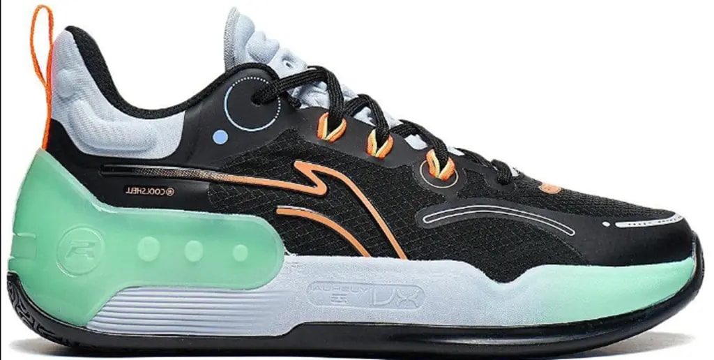 Giày Lining Yushuai 16 V2 'Black Green' YKBT022-7 — kich-thuoc: 36
