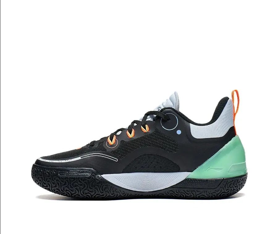 Giày Lining Yushuai 16 V2 'Black Green' YKBT022-7 — ảnh 3