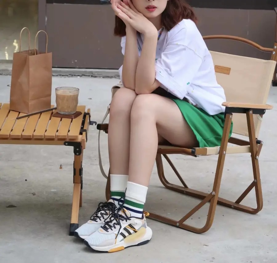 Giày Adidas Hi Tail 'Off White Cream Yellow' H05767 — ảnh 3