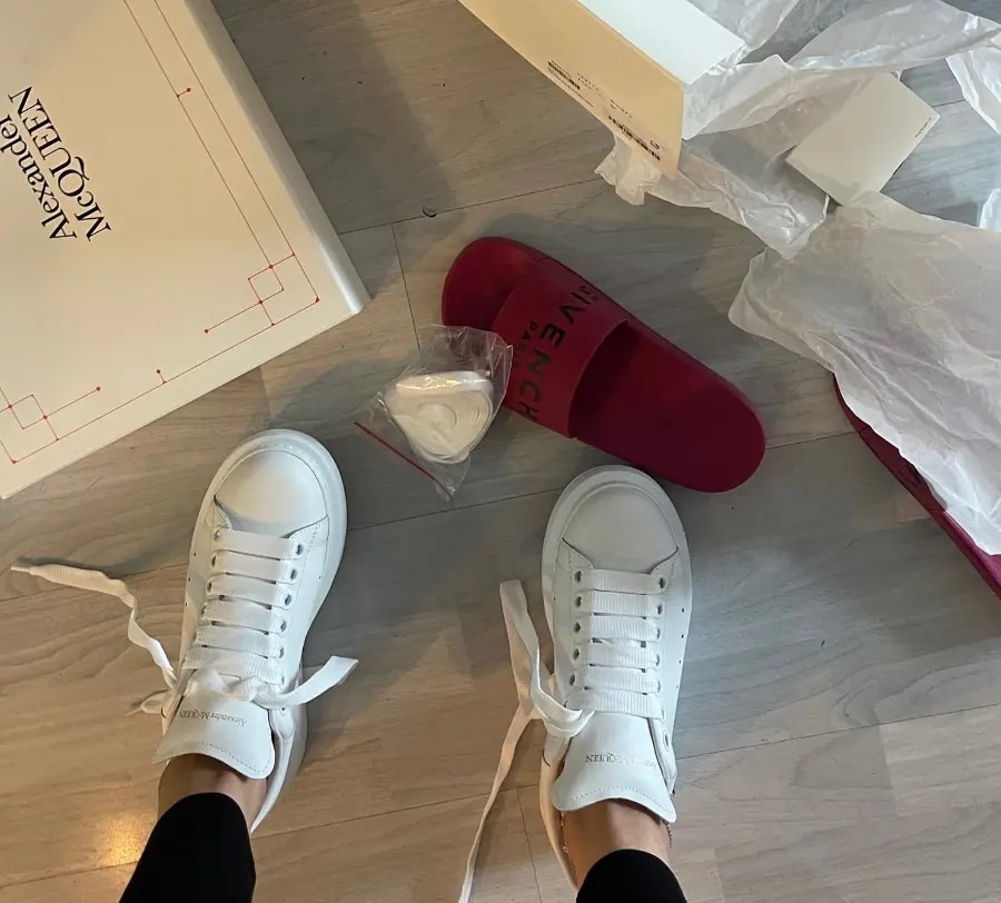 Giày Alexander Mcqueen Platform 'White' 533698 WHGP0-9000 — ảnh 3
