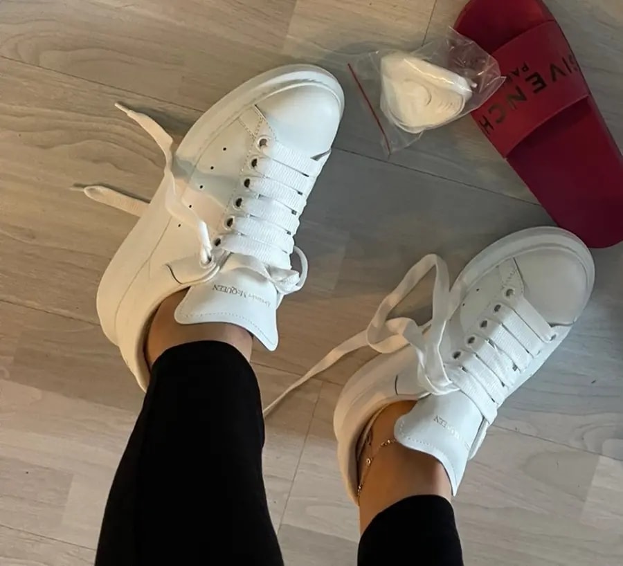 Giày Alexander Mcqueen Platform 'White' 533698 WHGP0-9000 — ảnh 4
