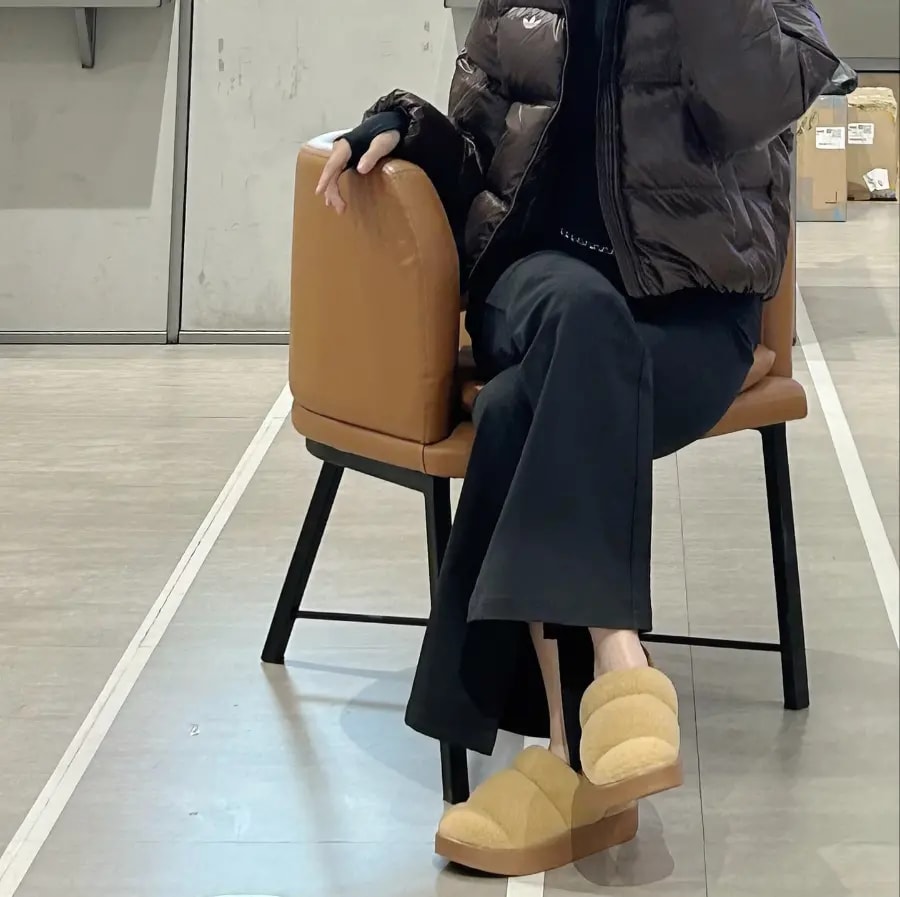 Giày Adidas Originals Puffylette 'Brown' IG7153 — ảnh 2