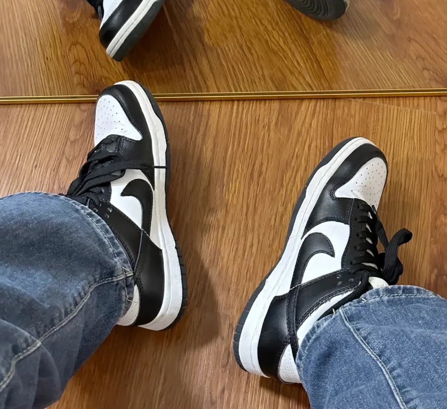 Giày Nike Dunk Mid ‘Panda’ FQ8784-100 — ảnh 2