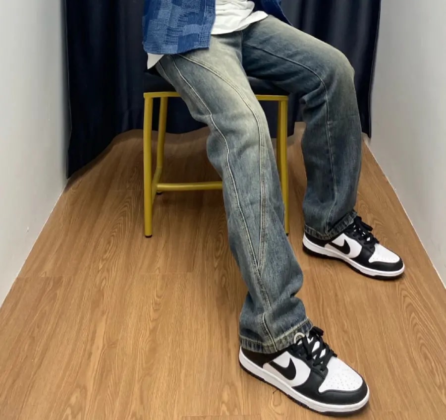 Giày Nike Dunk Mid ‘Panda’ FQ8784-100 — ảnh 3