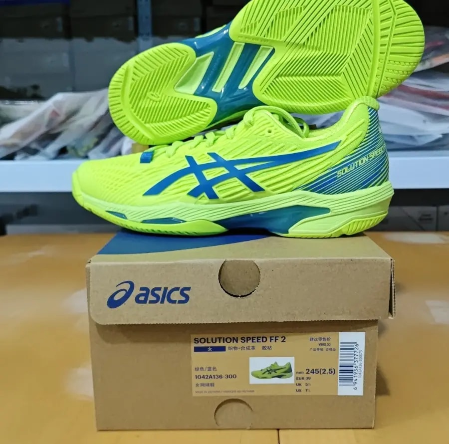 Giày Asics Solution Speed FF 2 'Hazard Green' 1042A136-300 — ảnh 2