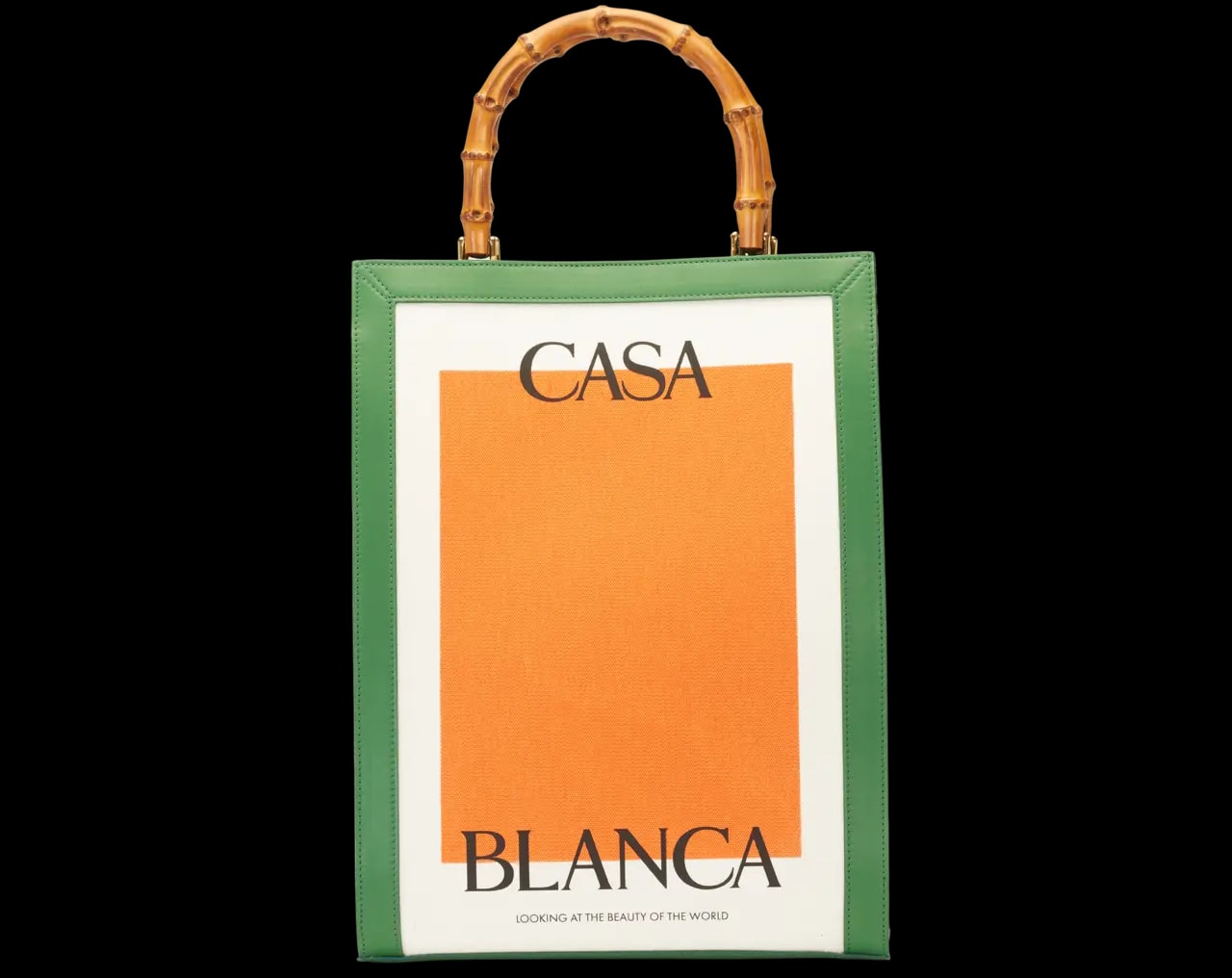 Túi Casablanca Casa Canvas Tote 'Orange' AS22-BAG-009