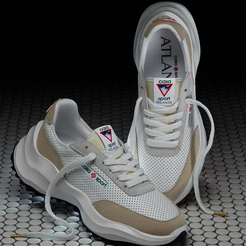 Giày Casablanca Atlantis Sneaker 'Off White' AF22-SNK-001-01 — ảnh 2