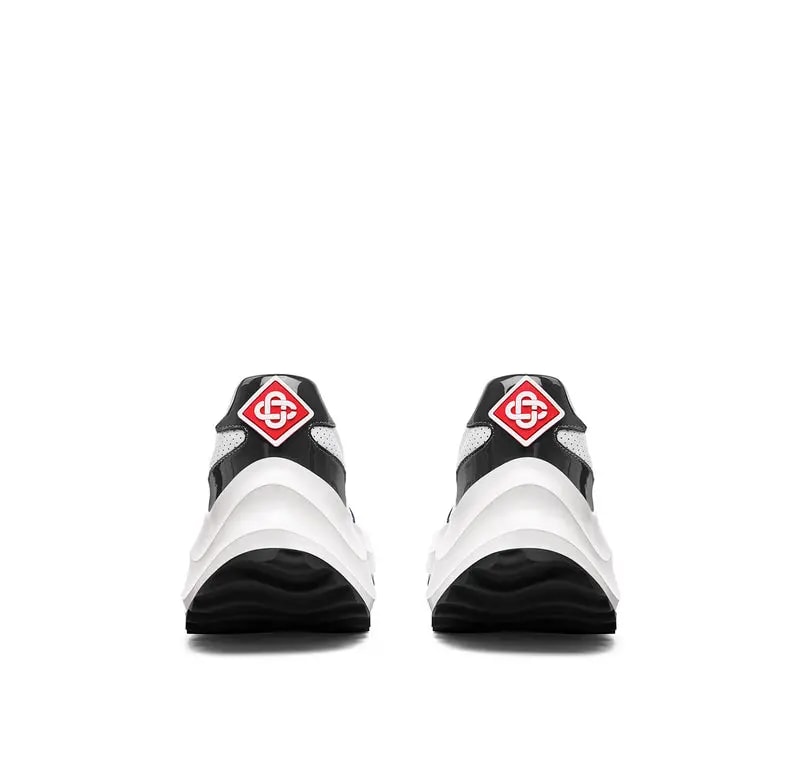 Giày Casablanca Atlantis Sneaker 'White Black' AF23-SNK-019W-01 — ảnh 4