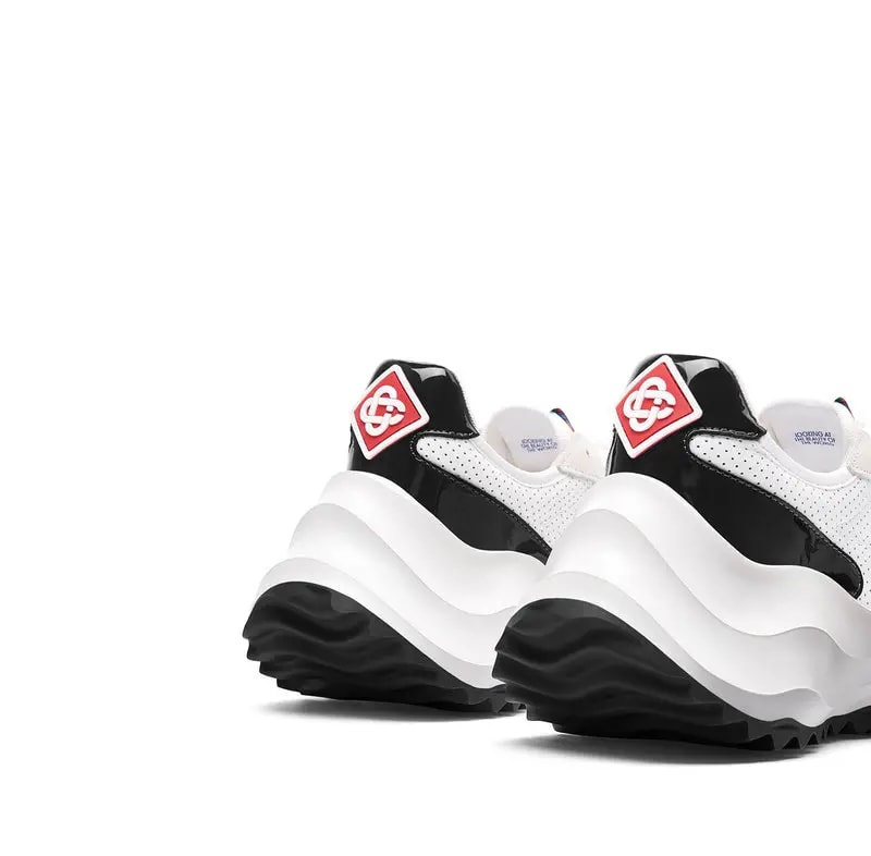 Giày Casablanca Atlantis Sneaker 'White Black' AF23-SNK-019W-01 — ảnh 5