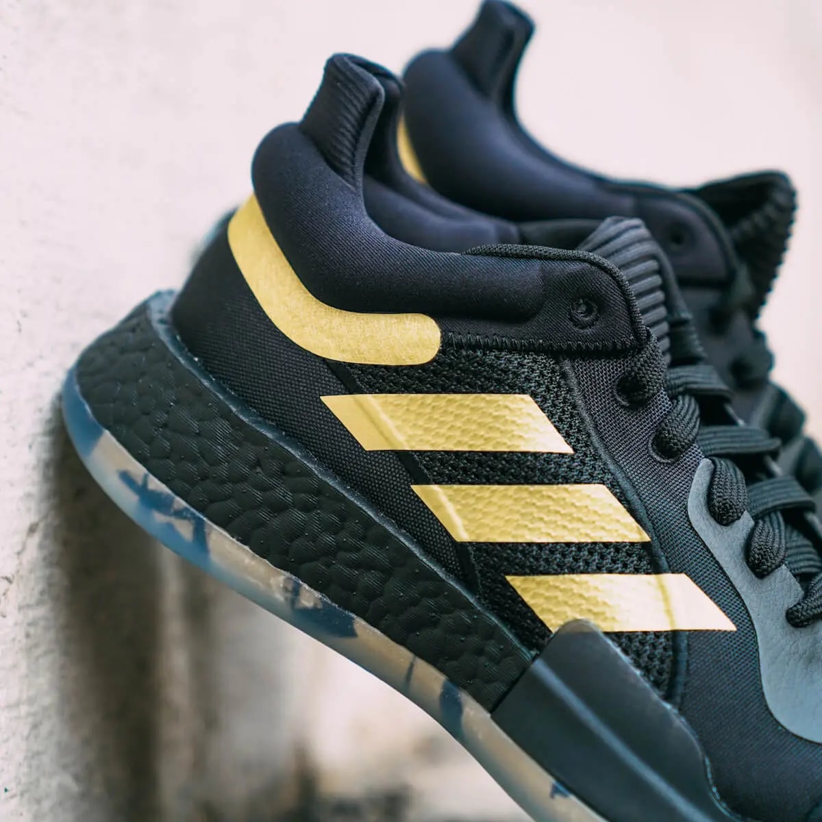 Giày Adidas Marquee Boost Low 'Black Gold' EE8572 — ảnh 3