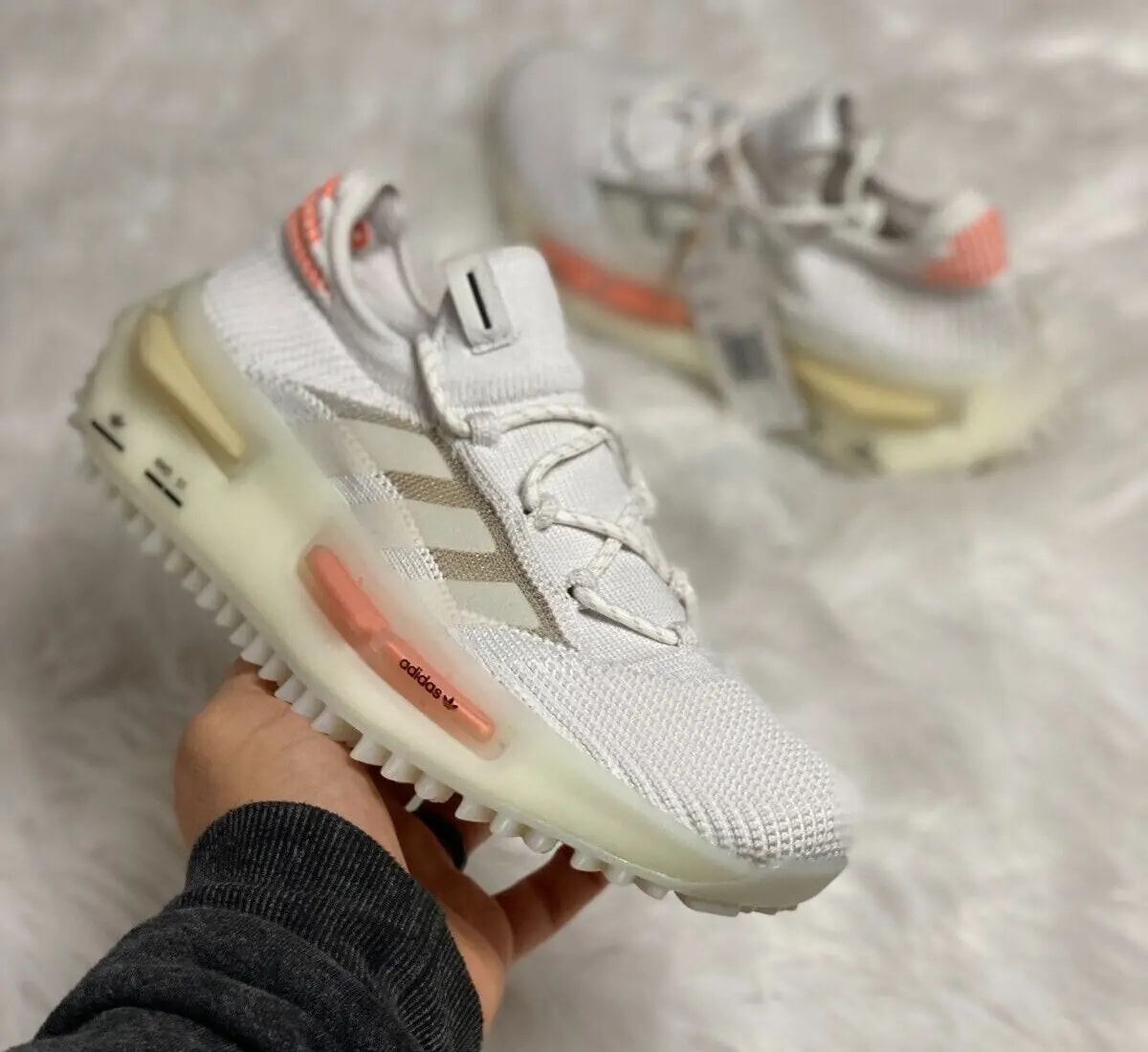 Giày Adidas NMD S1 'Cloud White' HQ4465 — ảnh 2