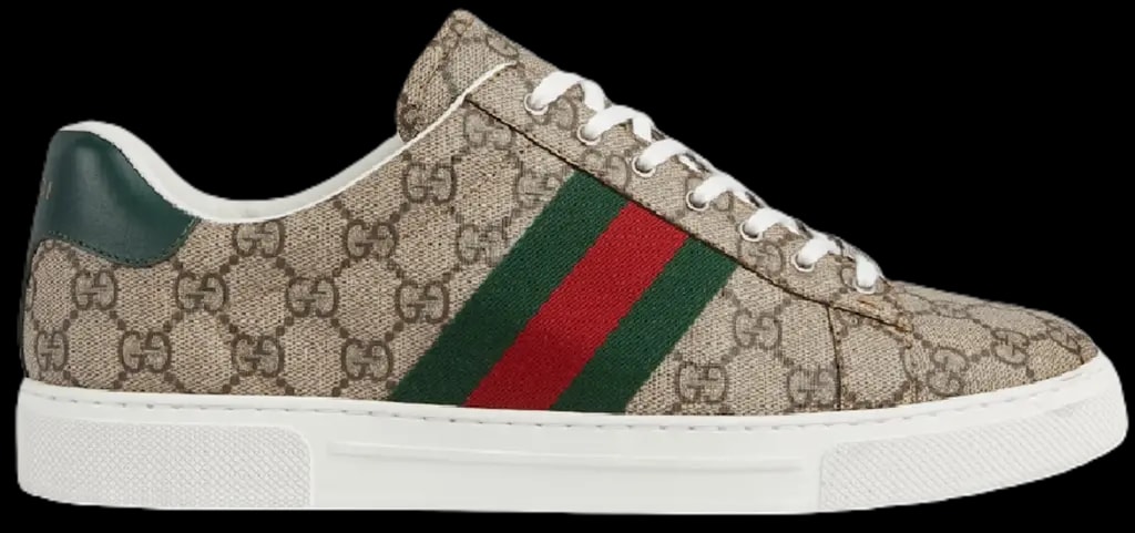 Giày Gucci Ace Sneaker With Web 'Beige Ebony' 760775-FACMZ-9746 — kich-thuoc: 42