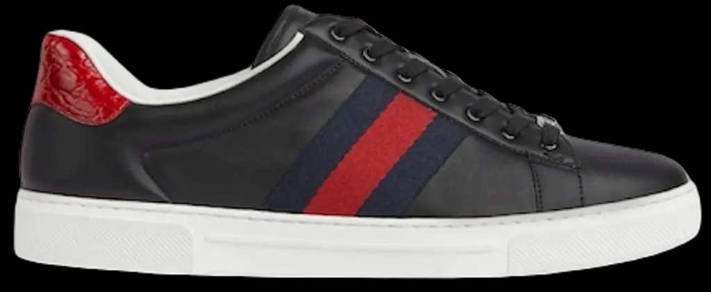 Giày Gucci Ace Sneaker With Web 'Black' 757892-AACAG-1096 — kich-thuoc: 39