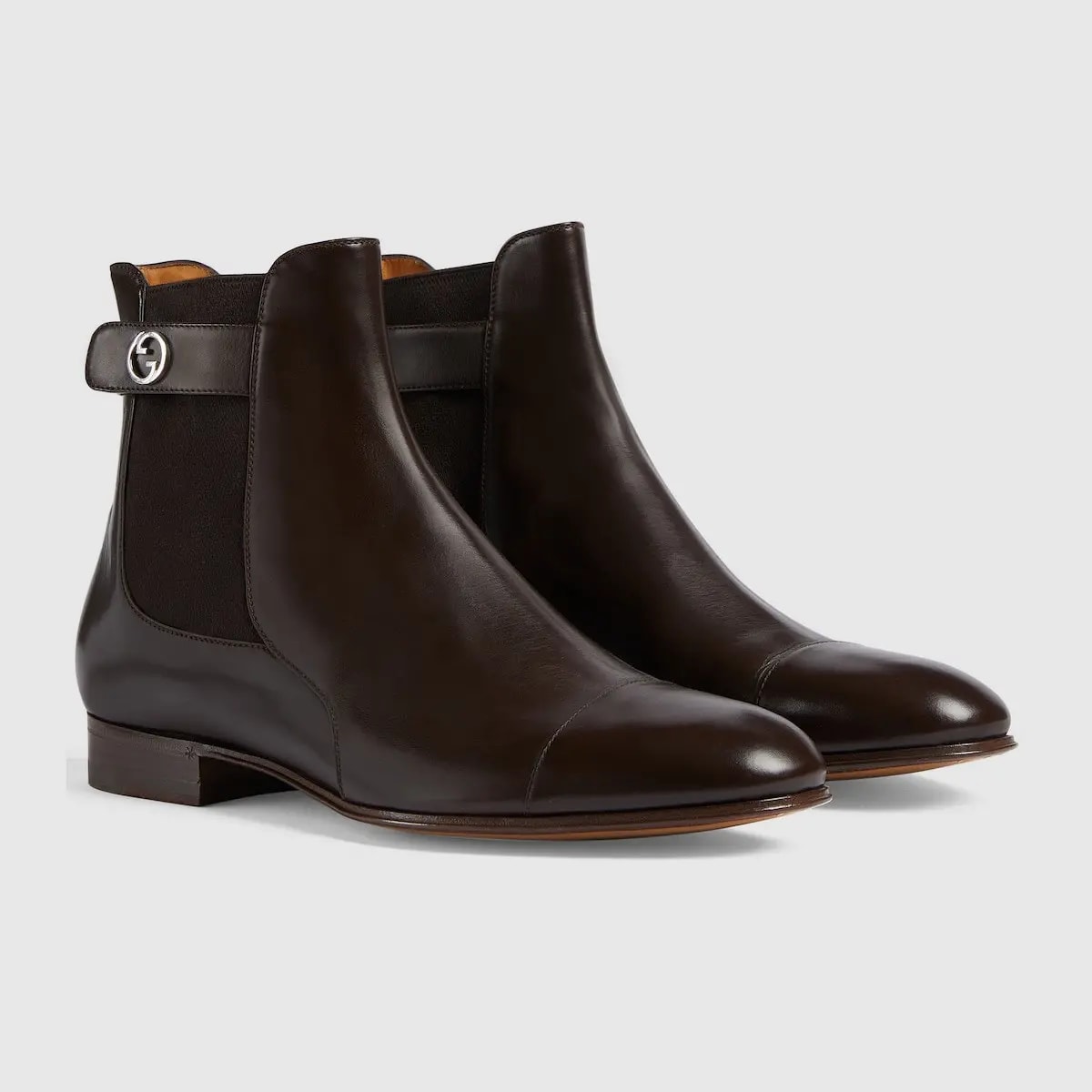 Giày Gucci Blondie Ankle Boot 'Brown' 757777-06F80-2140 — ảnh 5