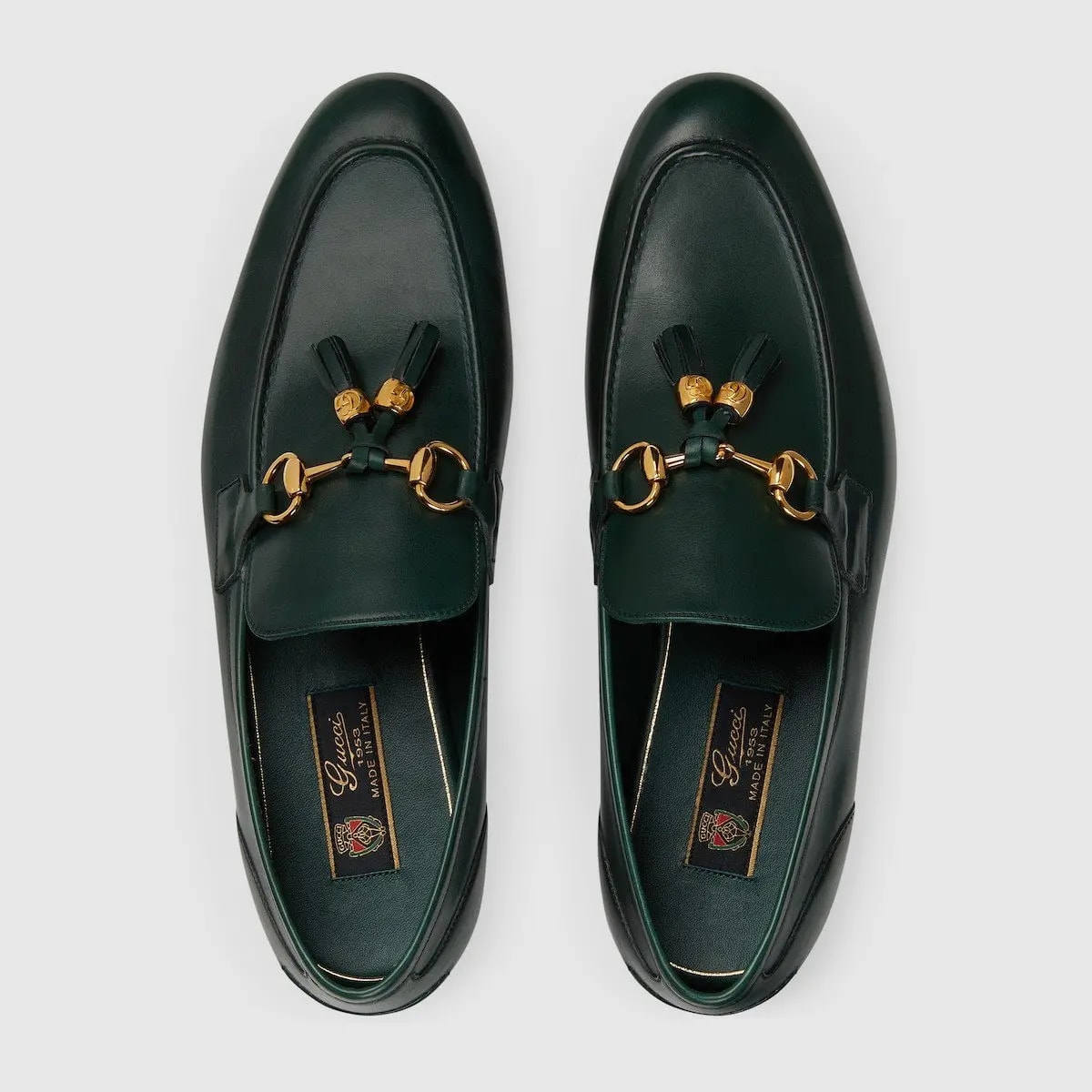 Giày Gucci Jordaan Loafer 'Green' 758068-AACRW-3154 — ảnh 3