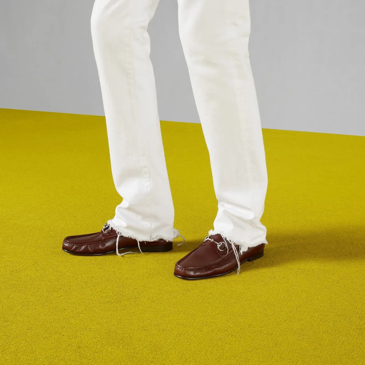 Giày Gucci Loafer With Horsebit 'Brown' 757769-AACFG-2103 — ảnh 2