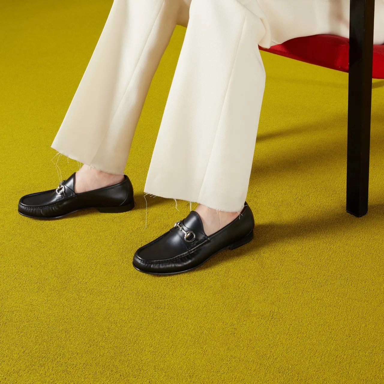 Giày Gucci Loafer With Horsebit 'Black' 757769-AACFG-1000 — ảnh 2