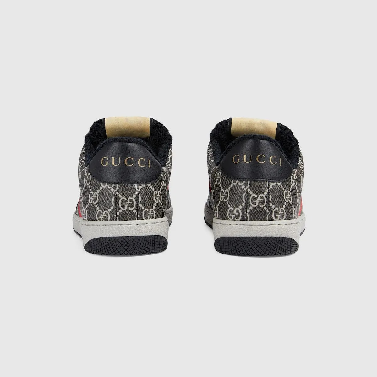 Giày Gucci Screener Sneaker 'Black Grey' 763525-FACMI-8444 — ảnh 4