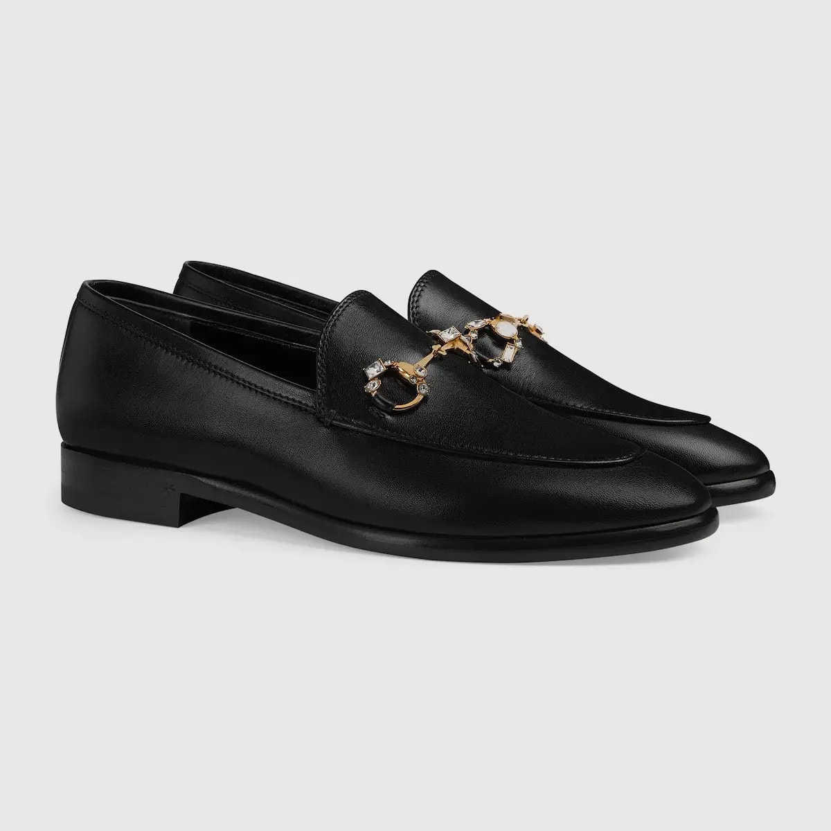 Giày Gucci Jordaan Loafer 'Black' 759918-C9D00-1000 — ảnh 5