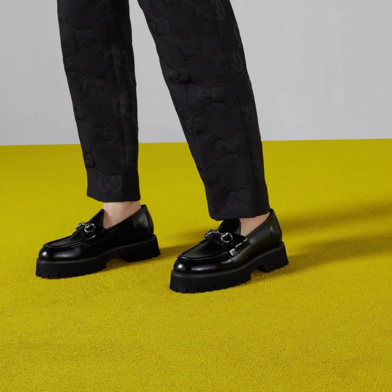 Giày Gucci Loafer With Horsebit 'Black' 764211-DS800-1000 — ảnh 2