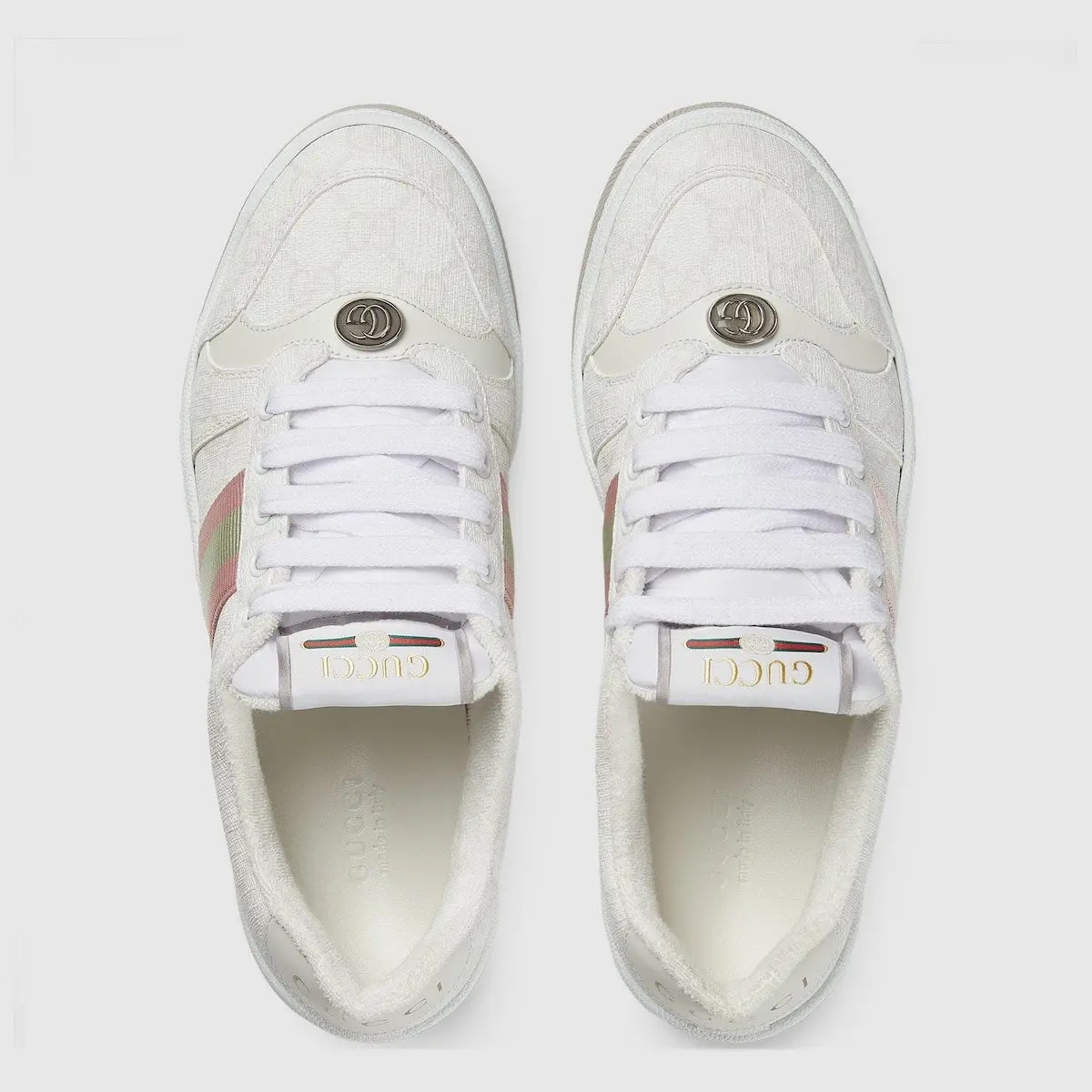 Giày Gucci Screener Sneaker 'White' 771134-96GE0-9058 — ảnh 2