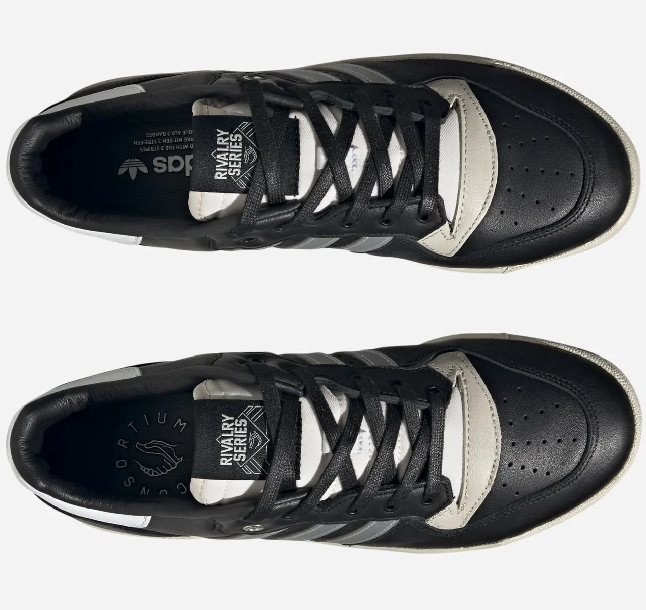 Giày Adidas Rivalry Low 'Black Silver' ID7389 — ảnh 4