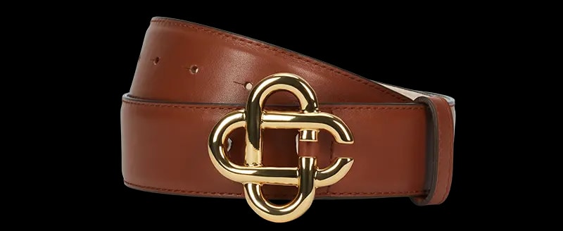 Thắt Lưng Casablanca CC Logo Buckle 'Tan' AS23-ACC-012-11