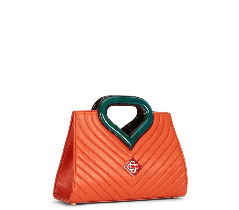Túi Casablanca Logo Evening 'Hot Pink' AF22-BAG-022-01 — ảnh 3