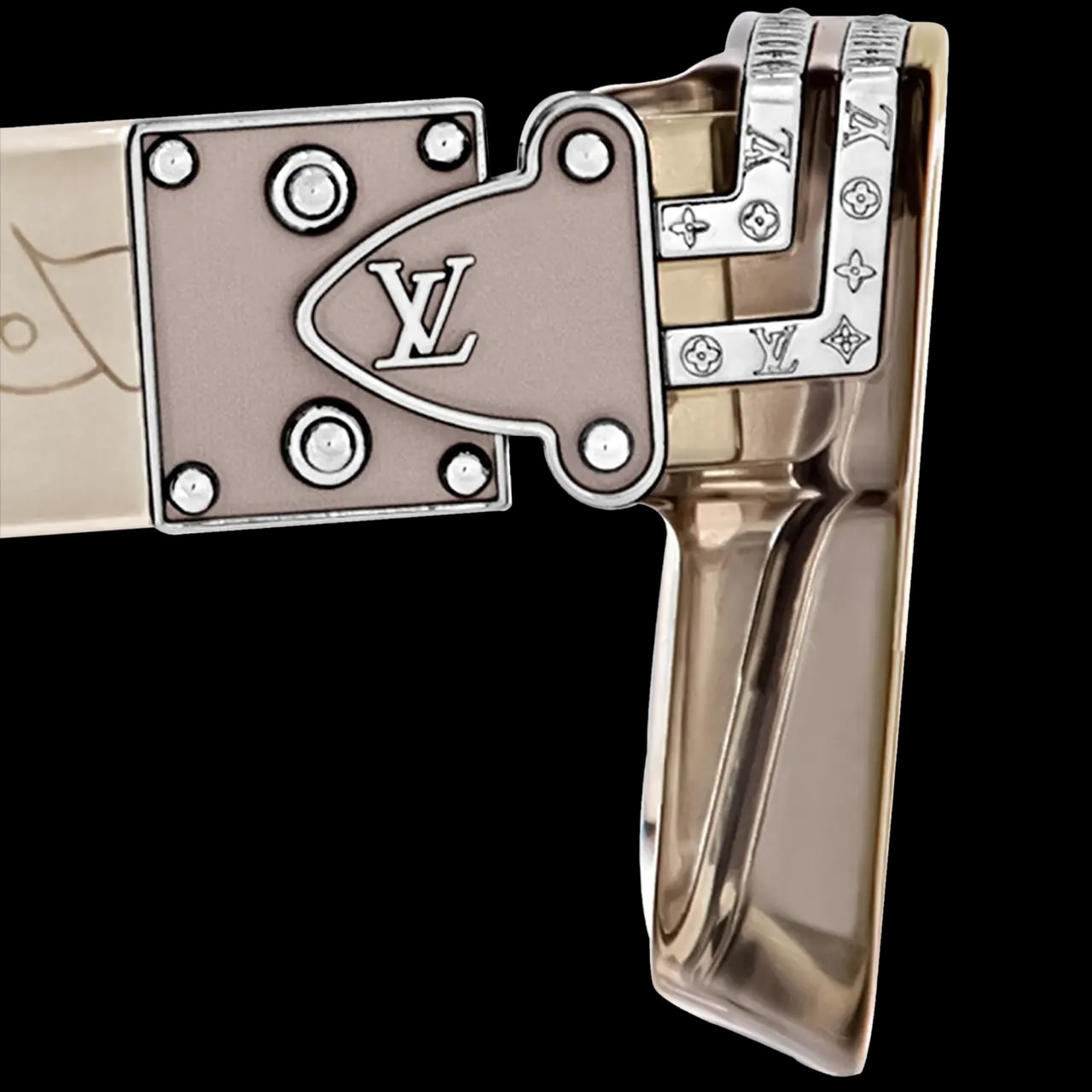 Kính Louis Vuitton 1.1 Millionaires Sunglasses 'Light Green' Z1971E — ảnh 4