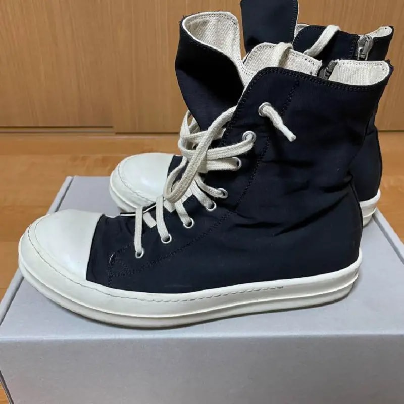 Giày Rick Owens DRKSHDW 'Black Milk' DS02B4805MU-911 — ảnh 2