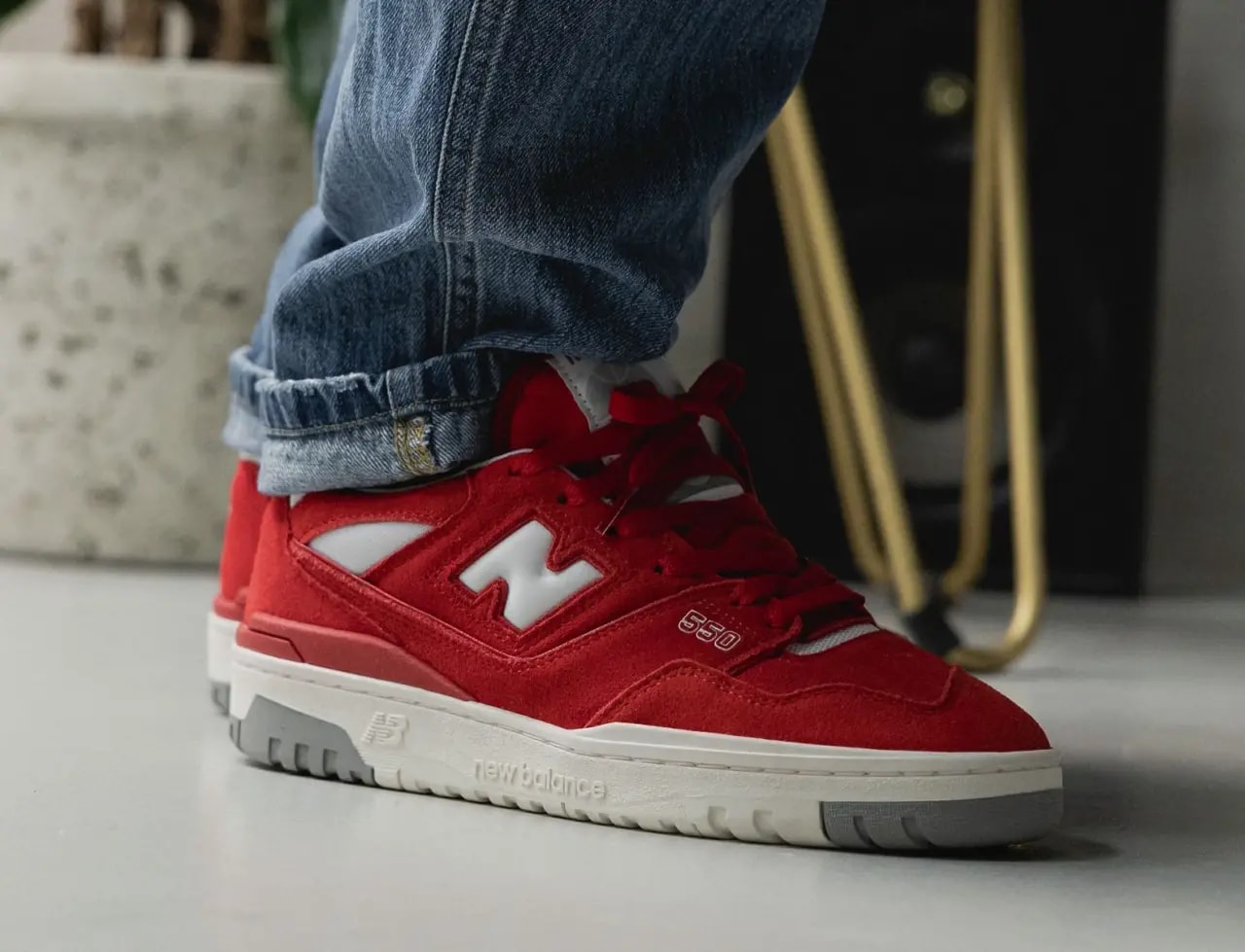 Giày New Balance 550 'Team Red' BB550VND — ảnh 4