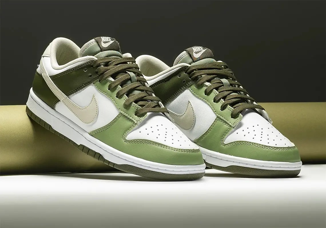 Giày Nike Dunk Low 'Oil Green' FN6882-100 — ảnh 4