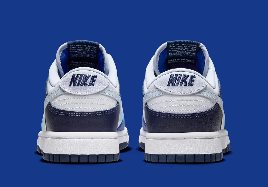 Giày Nike Dunk Low 'Navy Blue White' FQ8826-100 — ảnh 4